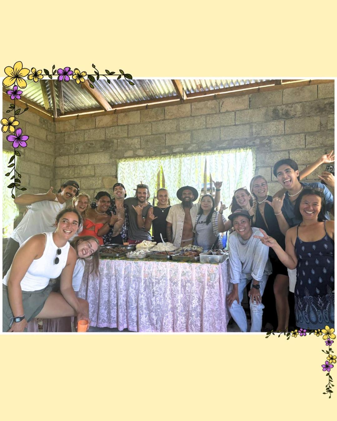 Three Little Birds Surf Hostel General Luna  Bagian luar foto